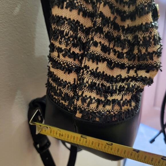 Guess Kimi Logo Convertible Backpack Shoulder Bag Purse Black - Picture 9 of 9